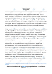 Penge på lommen | Analyse | Asta Olivia Nordenhof