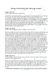 Dig og mig ved daggry | Noter Analyse