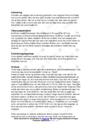 Vokseværk | Analyse |Sissel dalsgaard thomsen