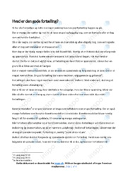 Den gode fortælling | Essay