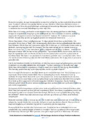 Klods-Hans | Analyse | H.C Andersen