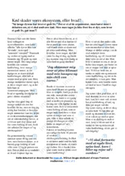 Kød skader vores økosystem | Dansk Essay