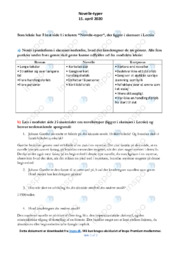 Den klassiske novelle | Noter Analyse | Johann Goethe