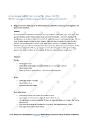 Glem Archie Pey | Noter Analyse | Minor