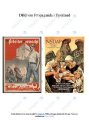 Propaganda i Tyskland | DHO