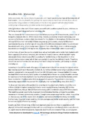 Breadline Kids | Speech