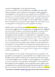 Consumerism | Argumentative essay