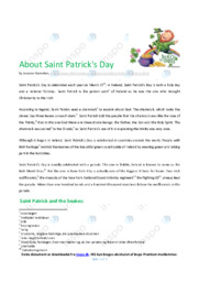 Saint Patrick’s Day | Essay