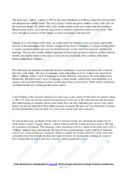 Adam | Analytical essay