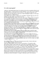 Er vi alle tosprogede | Sprogpolitik | Kronik