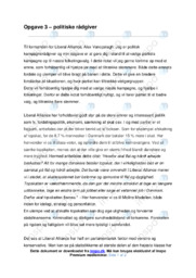 Politiske rådgivere | Opgave