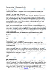 Velfærdssamfundet | Opgave