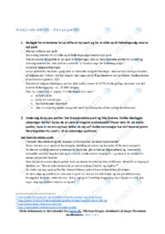 De nye partier | Samfundsfag Noter