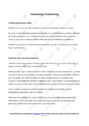 Medialisering | Noter til samfundsfag