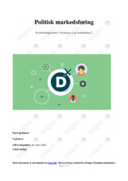 Politisk markedsføring | SOP