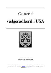 Generel vælgeradfærd i USA | SRO