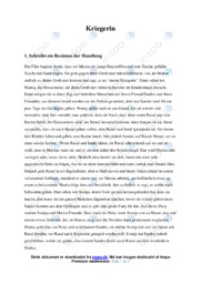 ‘Kriegerin’ | Analyse