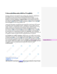 Virksomhedskarakteristik af Templafy