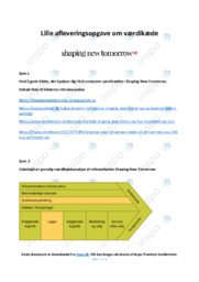 Værdikædeanalyse af Shaping New Tomorrow | VØ