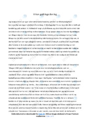 Kønsroller | Dansk Essay
