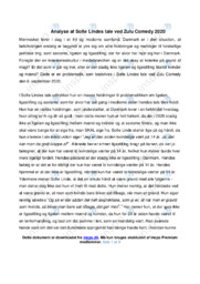 Tale | Analyse | Sofie Linde