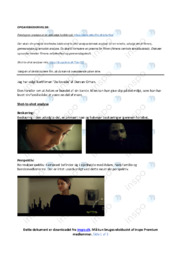 Selvvalgt Kortfilm | Noter Analyse