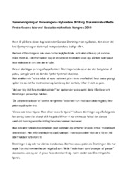Sammenligning | Dronningens Nytårstale og Mette Frederiksens tale