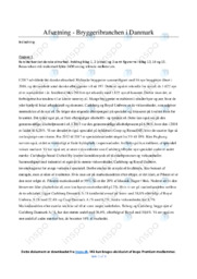 Bryggeribranchen i Danmark | Noter Afsætning