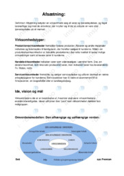 Virksomhedstyper | Noter Afsætning