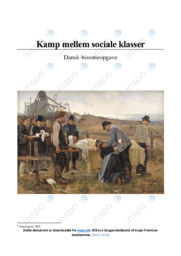 Kamp mellem sociale klasser | DHO