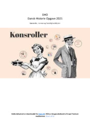 Kønsroller og Normer i 1800-tallet | DHO