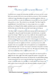 ‘The Other Couple’ by Sandra Marsland | Analysis