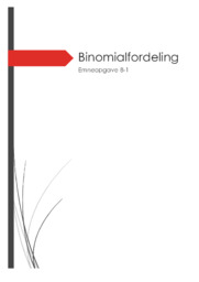 Binomialfordeling | Matematik