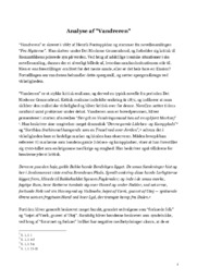 Analyse af “Vandreren” | Henrik Pontoppidan