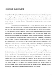 Germand gladensvend | Analyse