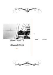 1800-tallets udvandring | DHO