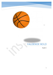 Undersøge energi omsætningen for et faldende objekt | Fysik Rapport