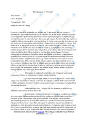 Grisen | Analyse | Dorte W. Høgh