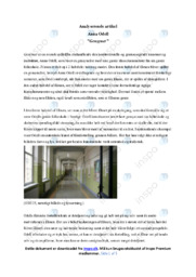 Gensynet | Analyse | Anna Odell