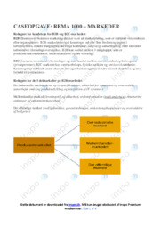 Rema 1000 | Afsætning Case