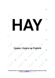 Hay | Afsætning Case