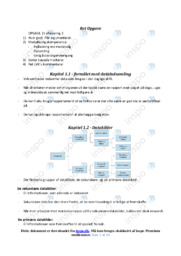 Formålet med dataindsamling | Noter Afsætning