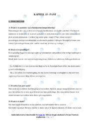 Pant | Noter Afsætning