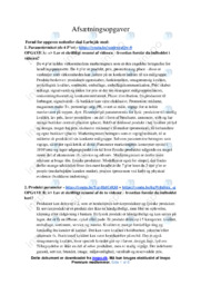 Parametermix | Noter Afsætning