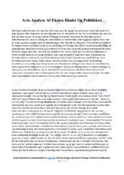 Alle Føler Med Else | Analyse | Ekstra Bladet