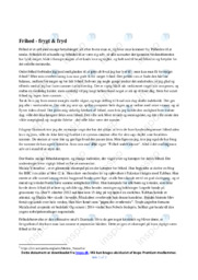 Frihed | Dansk Essay