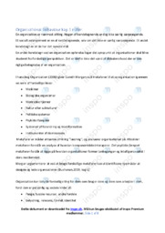 Organizational behaviour | Noter Virksomhedsøkonomi