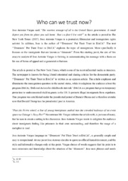 Who can we trust now? | Jose Antonio Vargas