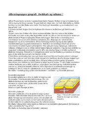 Naturgeografi: Jordskælv og vulkaner