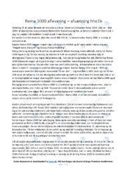 Rema 1000 | Afsætning Case